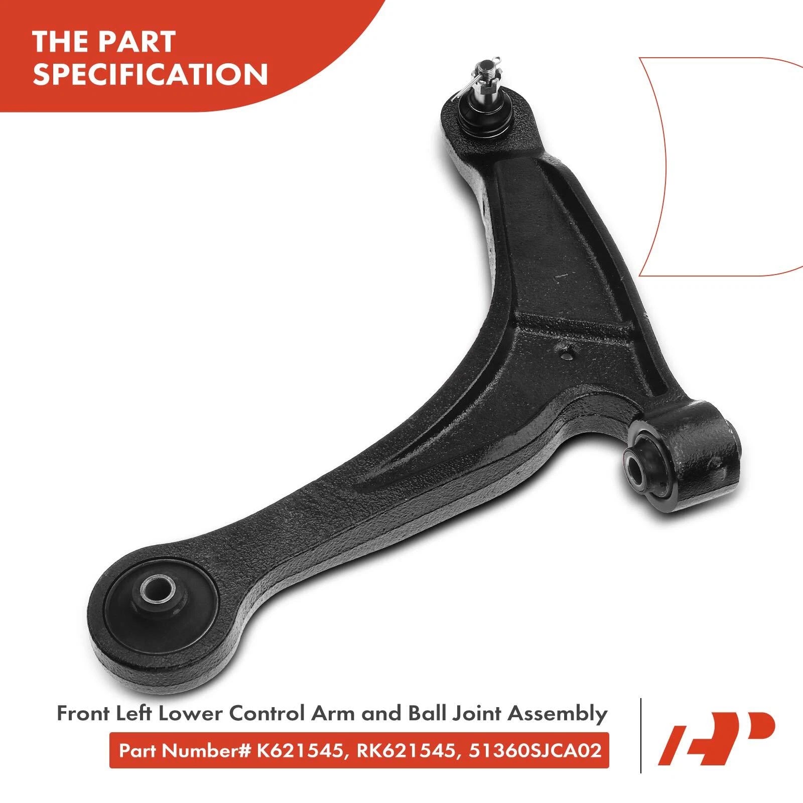 Set of 4 Front Lower Control Arm Sway Bar Links for Honda Ridgeline (2006–2014)