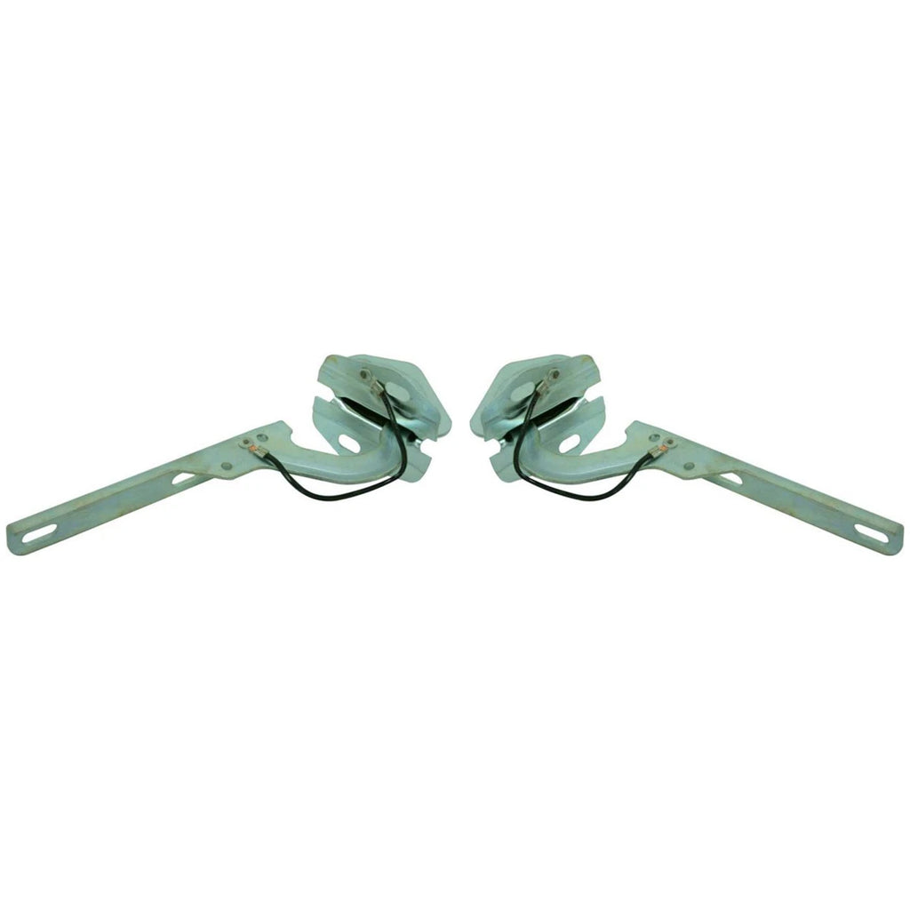 Set of 2 Hood Hinges for Ford Bronco (F87Z16796BA)
