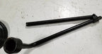 Set of 2 Spare Jack Wheel Chocks for Jaguar XJ6 XJ12 (1995–1997) MNA6360AA MMB6380AA