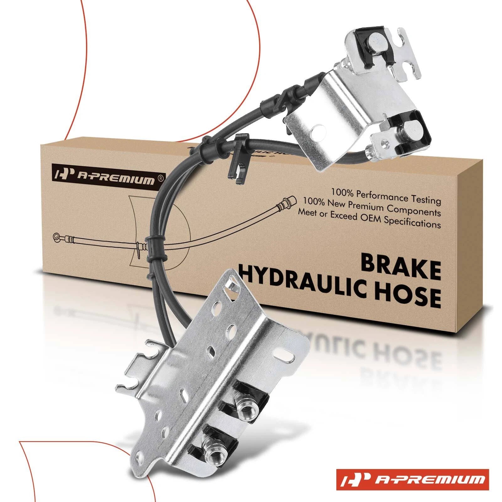 Rear Center Brake Hydraulic Hose for Ford F-250 Super Duty (2018–2021)