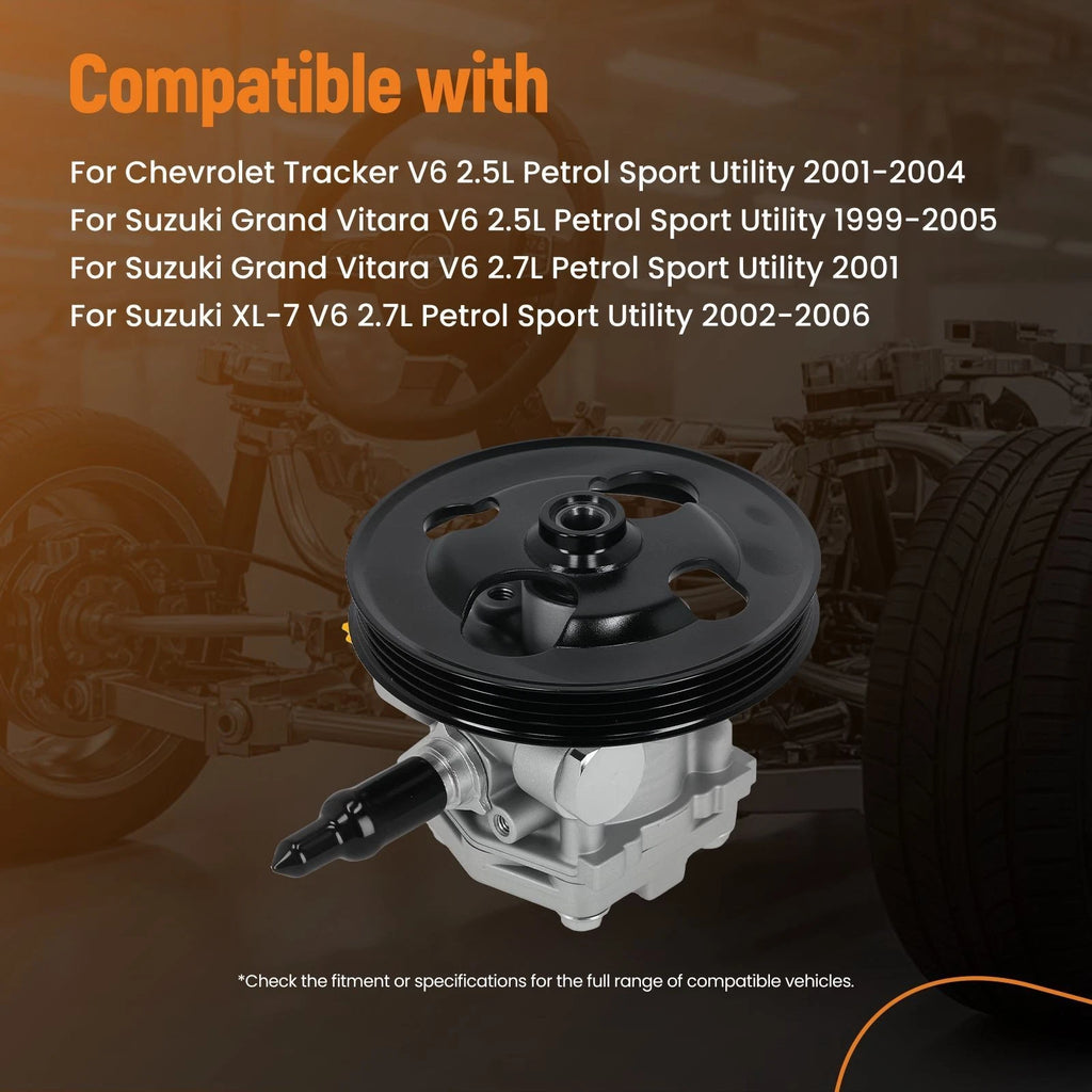 Power Steering Pump for Chevrolet Tracker Suzuki Grand Vitara (1999–2005)