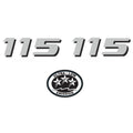 Horsepower Label Decal Sticker for Yamaha Outboard Engine Cover (4-Stroke)