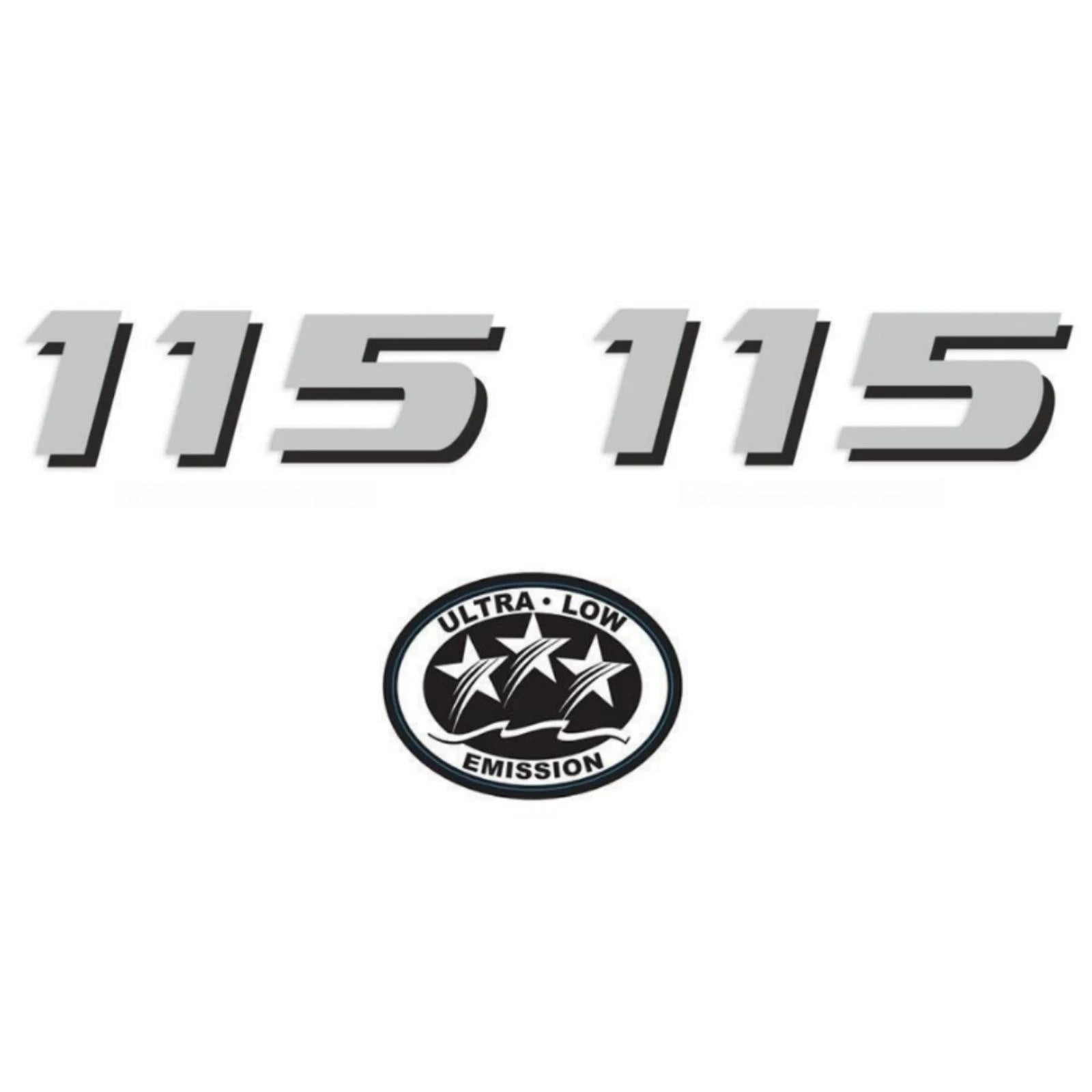Horsepower Label Decal Sticker for Yamaha Outboard Engine Cover (4-Stroke)