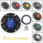 Fuel Gas Tank Cap Cover for Kawasaki Ninja 250R 2008-2012, EX300 2013-2014
