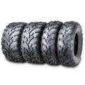 Set of 4 WANDA UTV ATV Tires 25x8-12 & 25x11-12 6PR P373