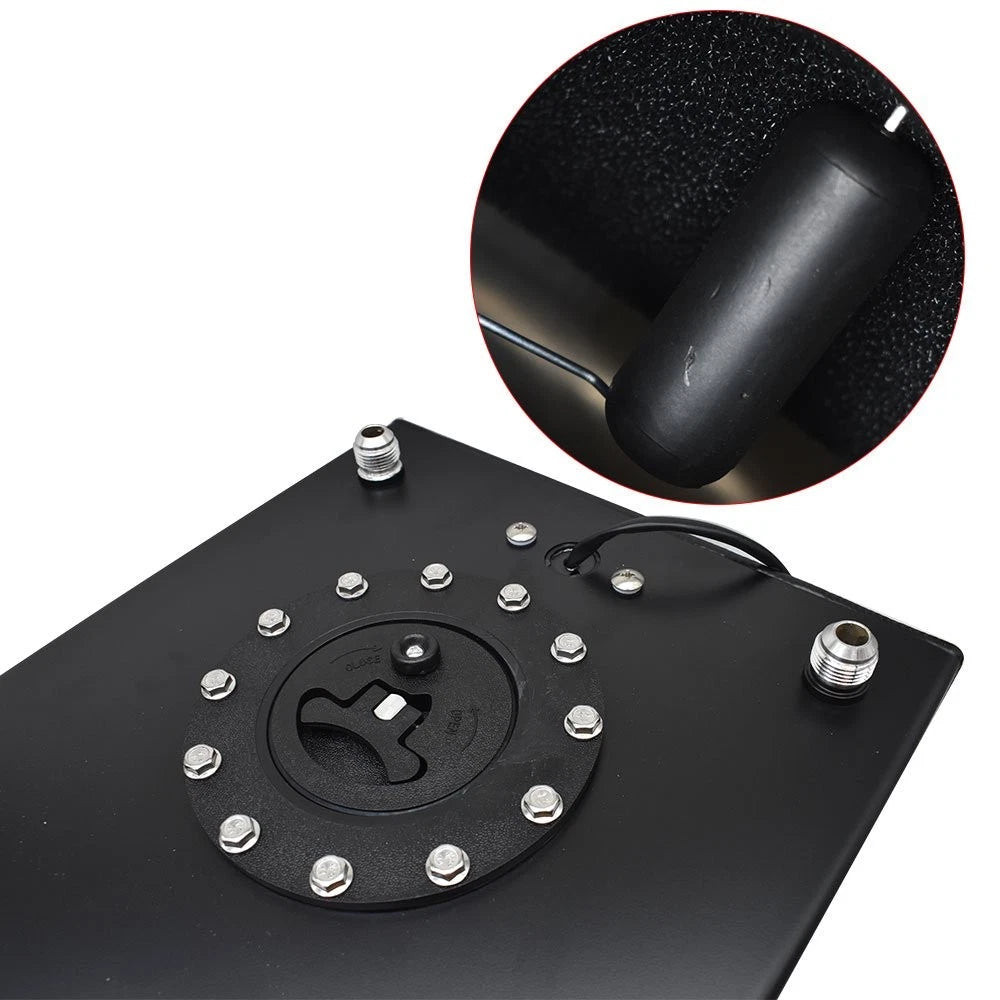 5 Gallon Coated Black Aluminum Fuel Cell for Racing/Drifting Vehicles
