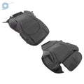 Black Leather Driver Bottom Seat Cover for Mercedes Benz C-Class (2015–2021)