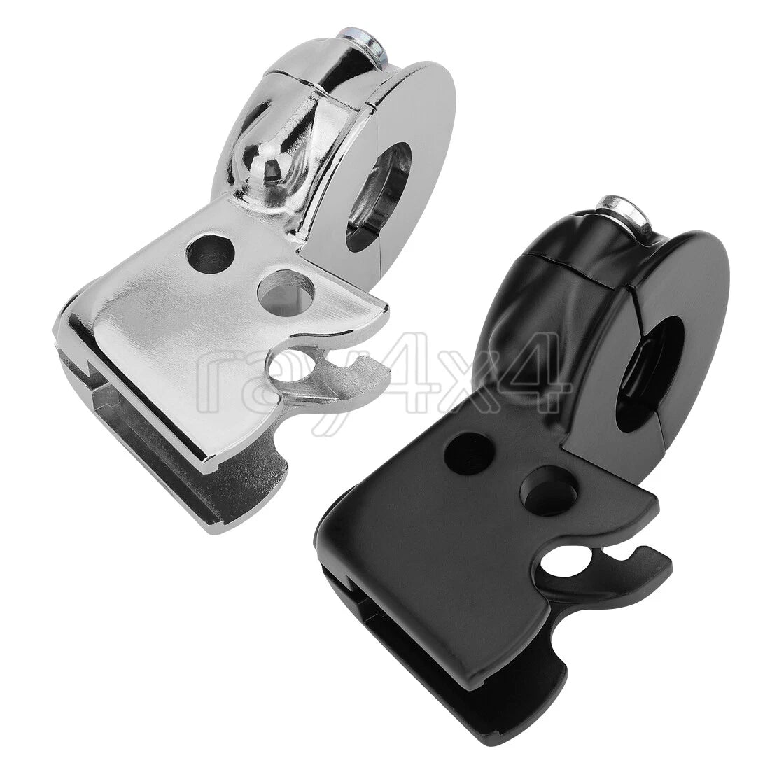 Chrome or Black Clutch Lever Mount Bracket Perch for Harley-Davidson (1996–2014)