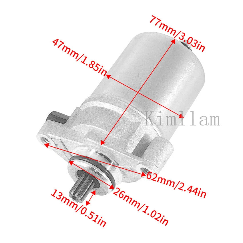 Starter Motor for Yamaha V110ZE F1-Z (1997) 3AY-H1800-00