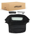 Black Glass Window Top for Honda S2000 (1999–2009) PVC Convertible Cover