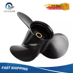 9.9 x 13 Aluminum Outboard Prop for Mercury 25-30HP (10 Spline Tooth, RH)