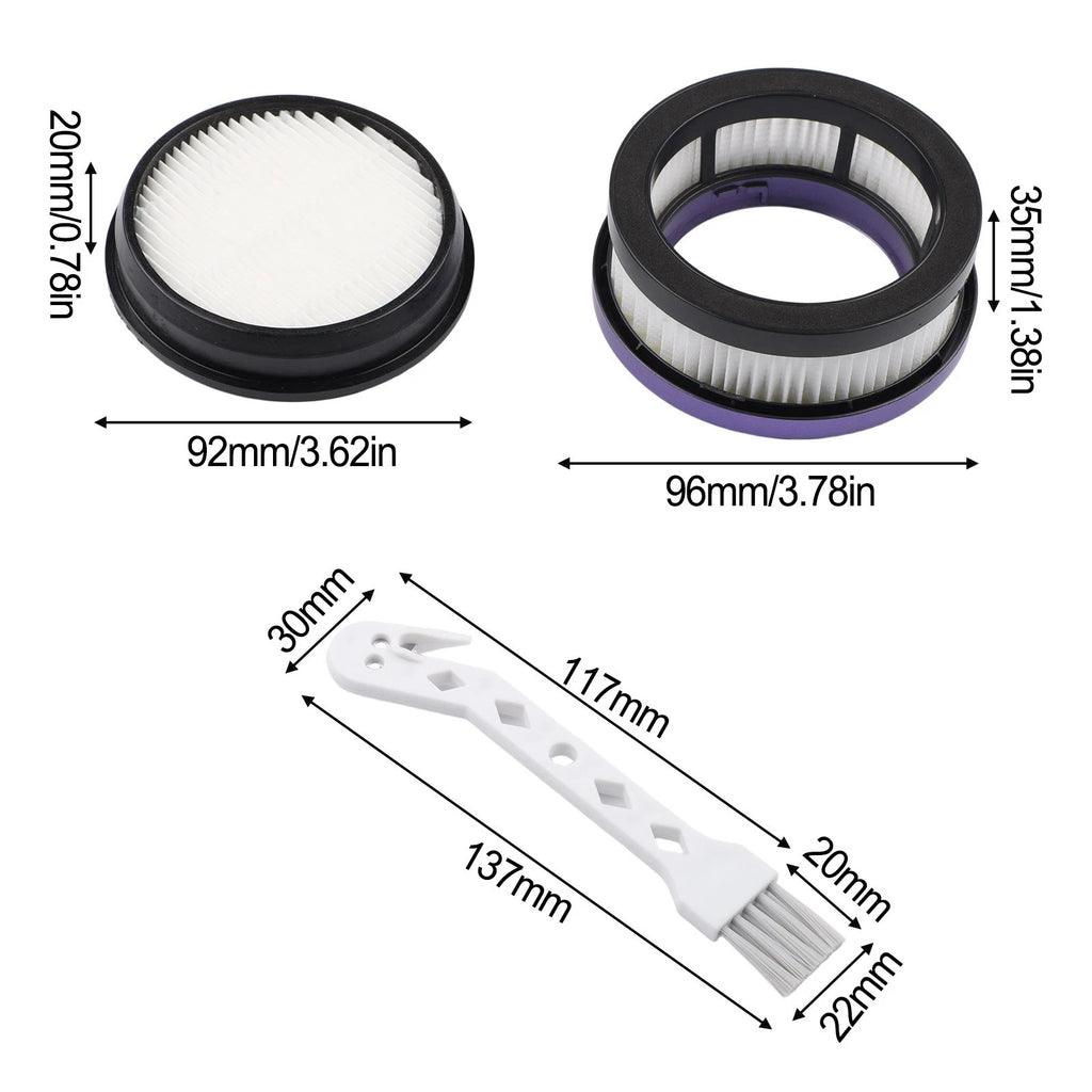 HEPA Filter for Anyson Stars 5 Vacuum Cleaner (Washable)