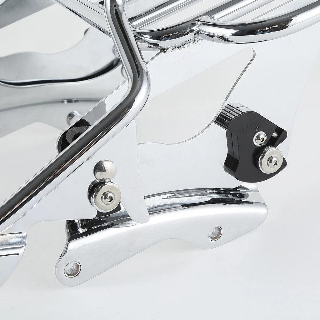 Sissy Bar Luggage Rack Backrest & Docking Hardware for Harley Touring (2014–2023)