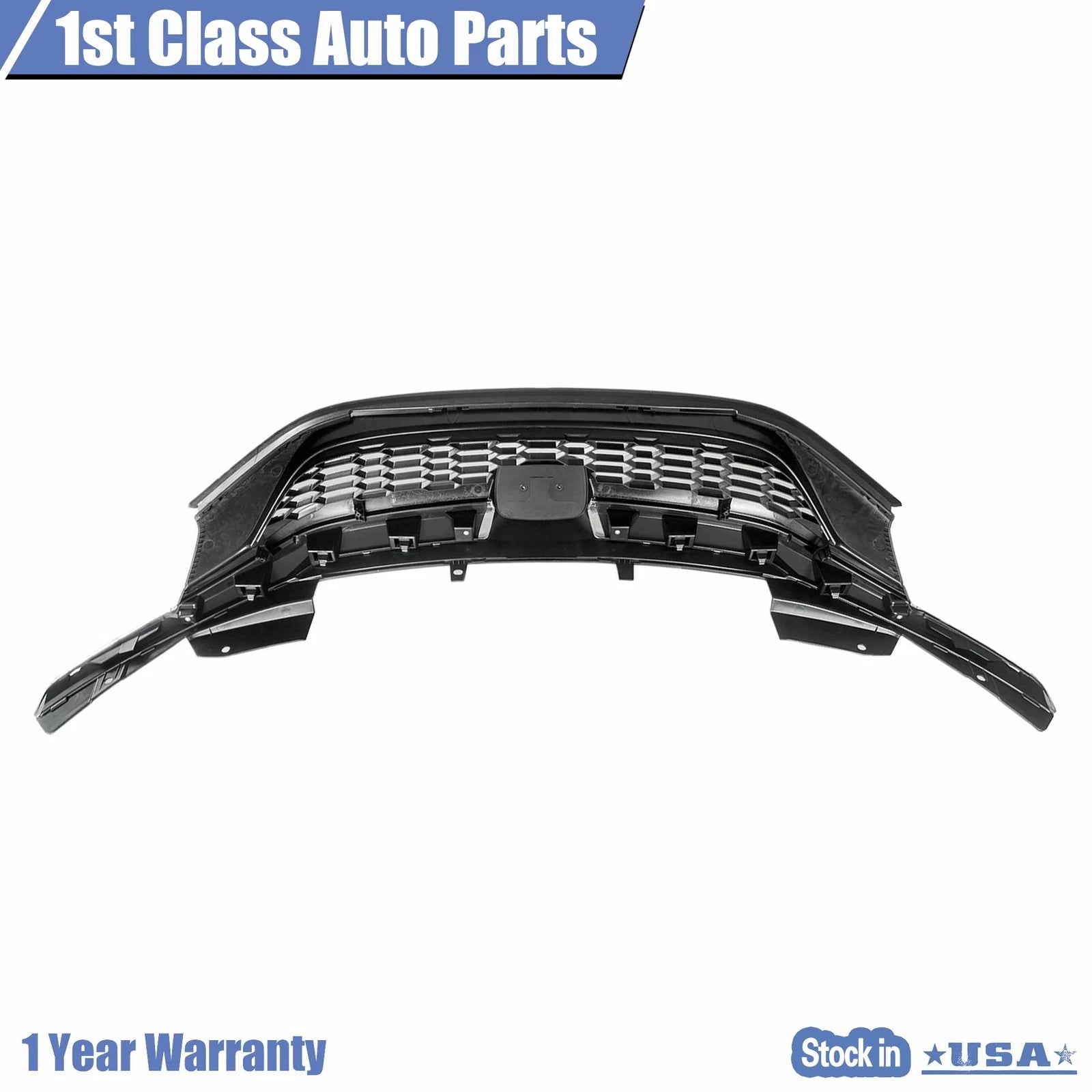Front Upper Honeycomb Bumper Grille for Honda Accord (2016-2017)