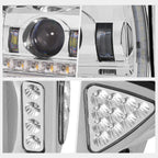 Full LED Dual Projector Headlight for Peterbilt 359/379/389 (1981–2021)