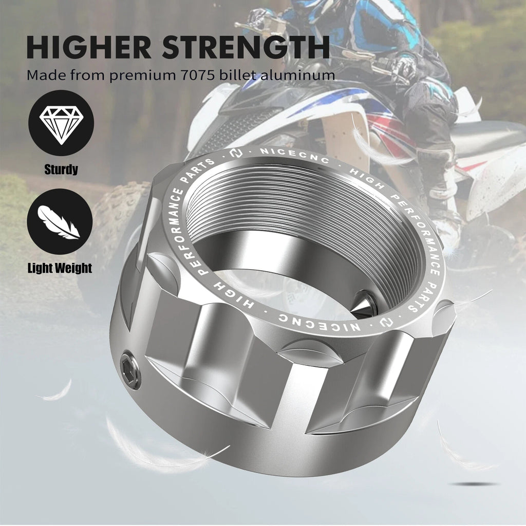 Aluminum Rear Axle Lock Nut for Yamaha Raptor 700 700R (#90179-36003-00) (2006–2026)