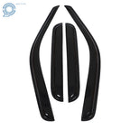 Set of 4 Window Visors for Ford F250 F350 F450 Super Duty (1999–2016)