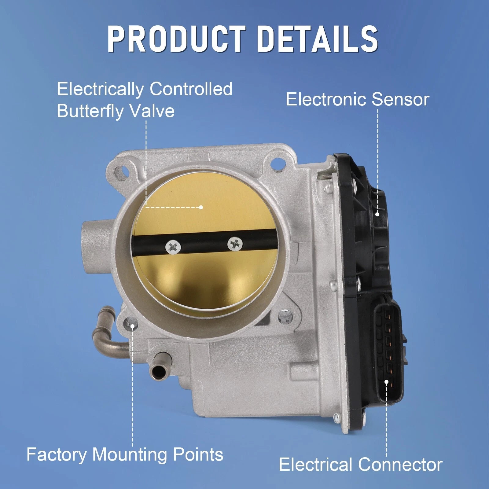 Throttle Body Assembly for Lexus IS250 GS300 (2005–2016)