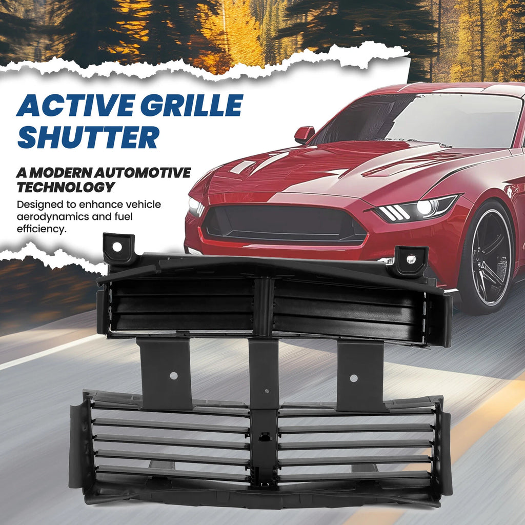 Front Grille Radiator Shutter for Ford Mustang (2015–2017) #FR3Z-8475-A