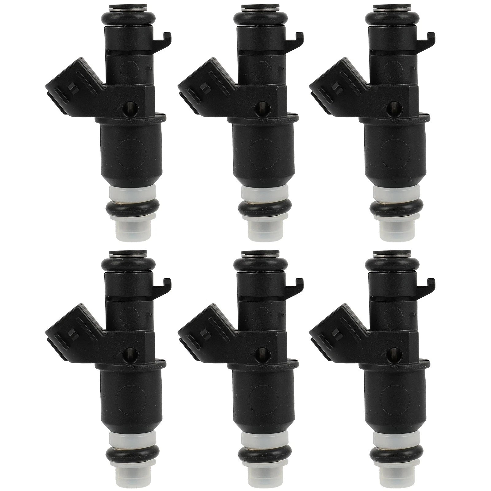 Set of 6 Fuel Injectors for Honda Accord, Ridgeline, Odyssey, MDX, Pilot