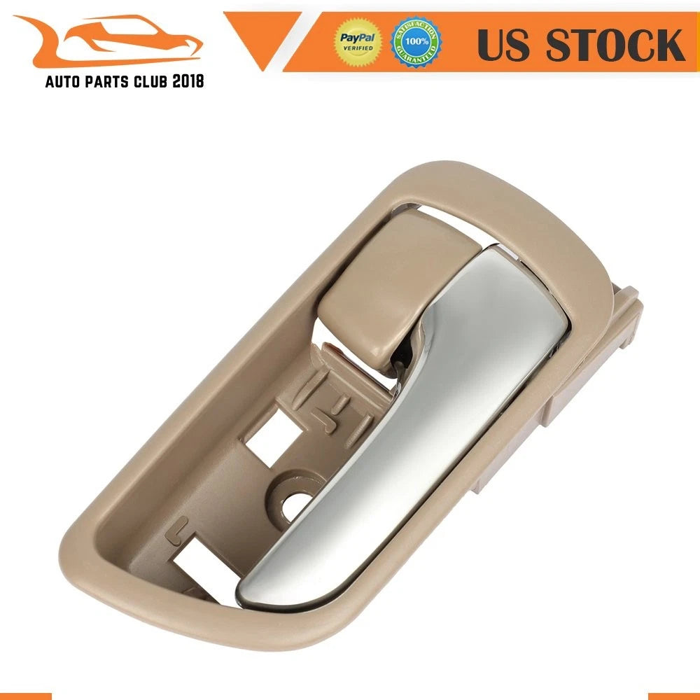 Set of 2 Beige Door Handle Bezels for Toyota Camry (2002–2006)
