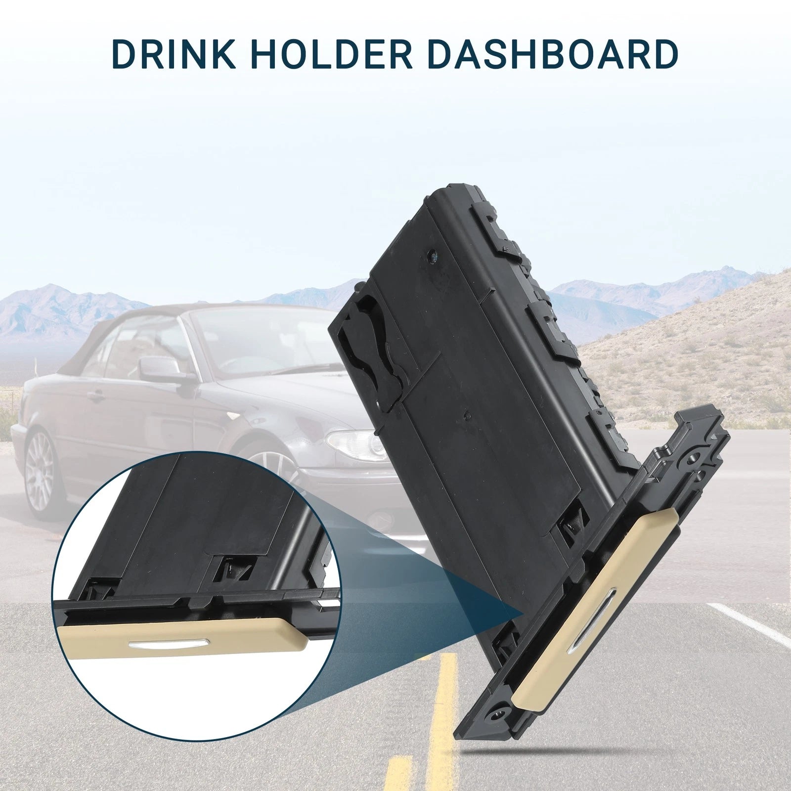 Cup Holder for BMW 325xi (2006) No. 51459173473 Beige