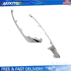Set of 2 Chrome Front Bumper Fog Light Trim for Ford Fusion (2019–2020)