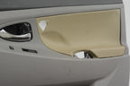 Set of 4 Door Panel Leather Covers for Toyota Camry (2007–2011) Beige