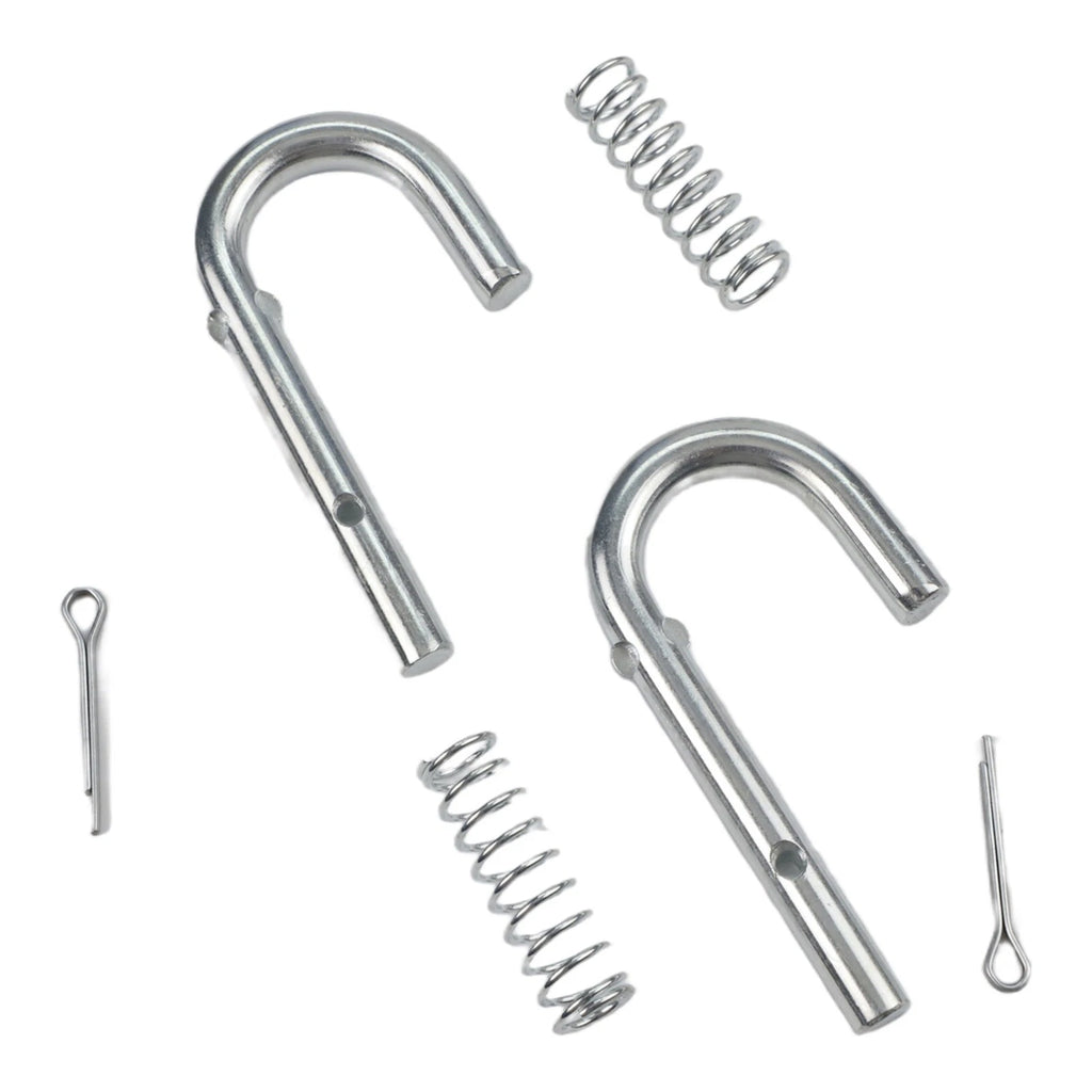 Set of 2 Lawn Mower Deck Release Pins and Springs for Easy Installation