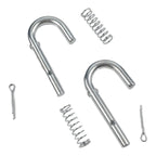 Set of 2 Lawn Mower Deck Release Pins and Springs for Easy Installation