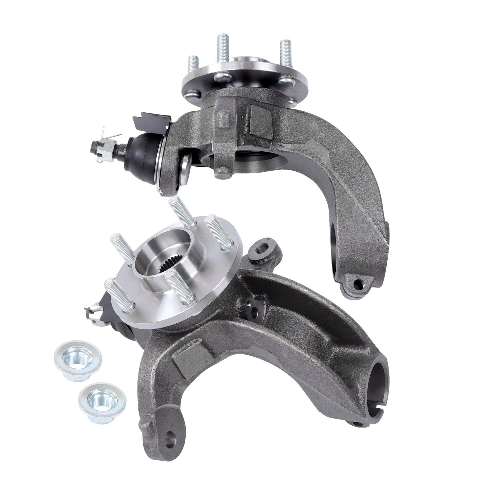 2X Front Steering Knuckle Wheel Hub Bearings for Ford Transit Connect (2010–2013)