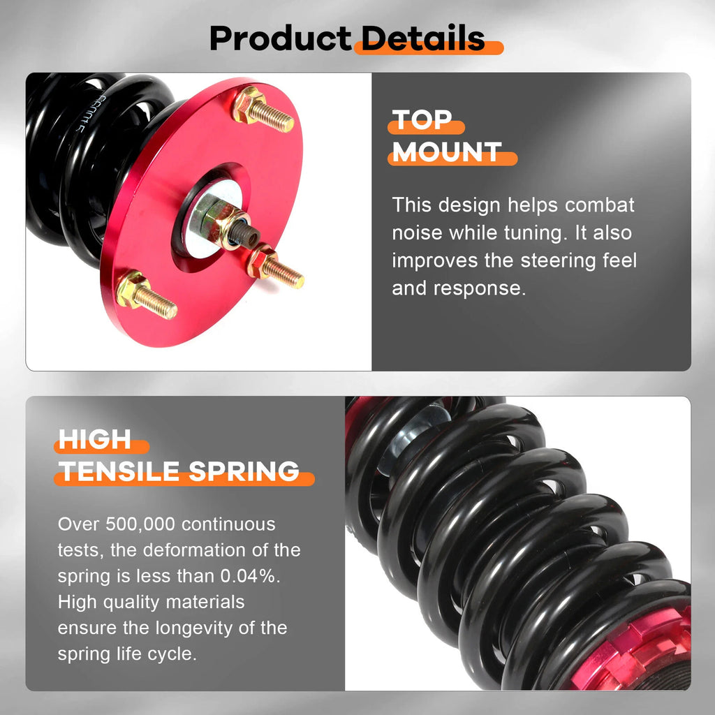 Coilovers for Lexus IS300 (2001-2005) Adjustable Height Shocks