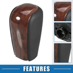 Gear Shift Knob for Toyota Land Cruiser Prado (Red Wood Pattern)