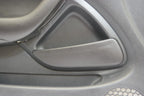 Front Insert Door Panel Cover for Acura RSX (2002–2006) Black Leather