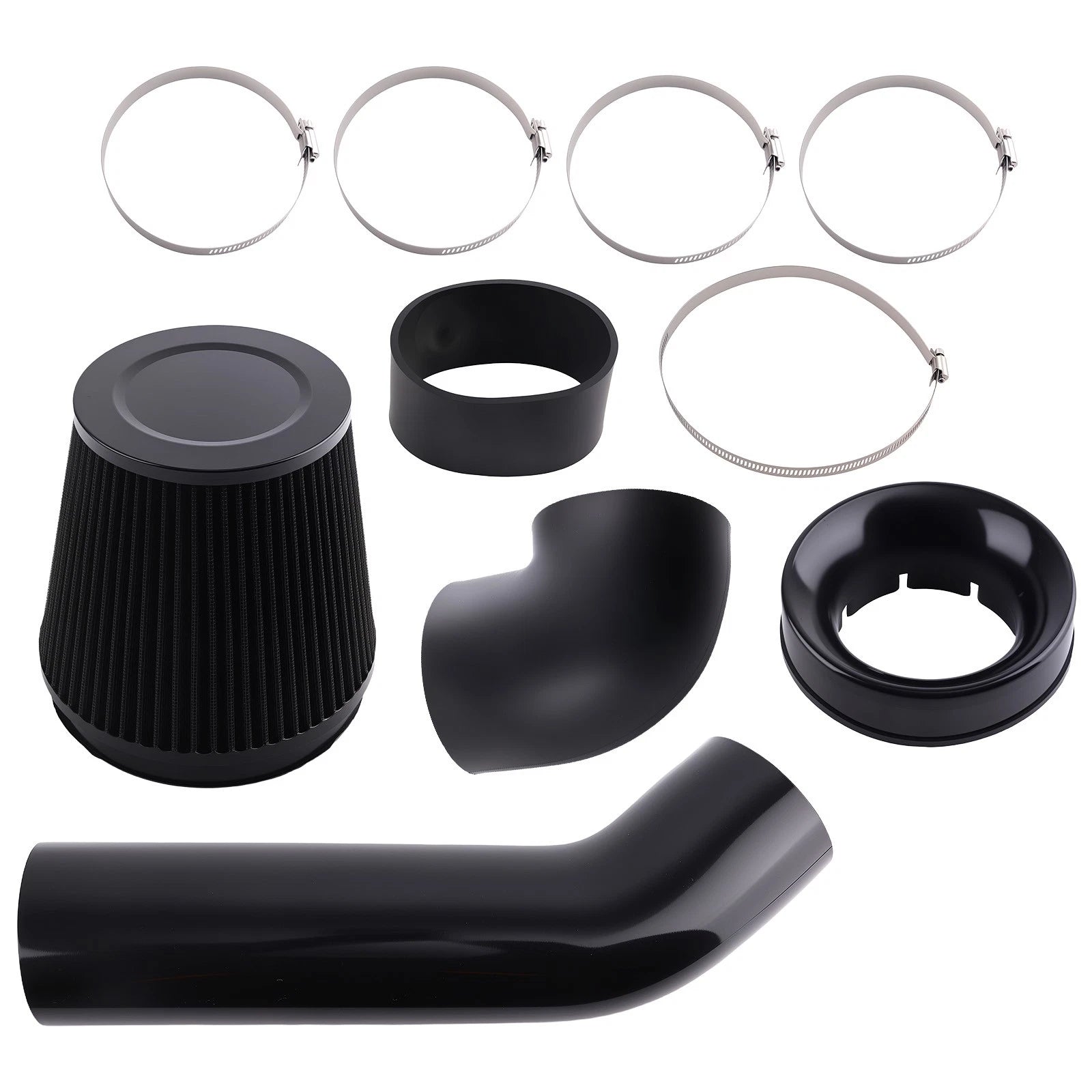 4 Inch Cold Air Intake Kit w/ Filter for Universal LSX LS1 LS2 (4.8L/5.3L)