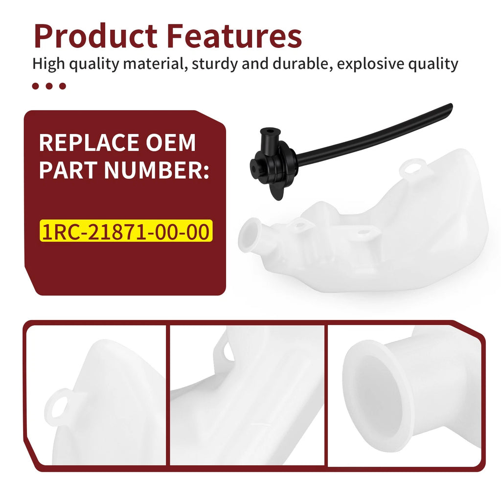 Coolant Water Tank Reservoir & Cover for Yamaha Niken GT / Tracer 900 GT (2019)