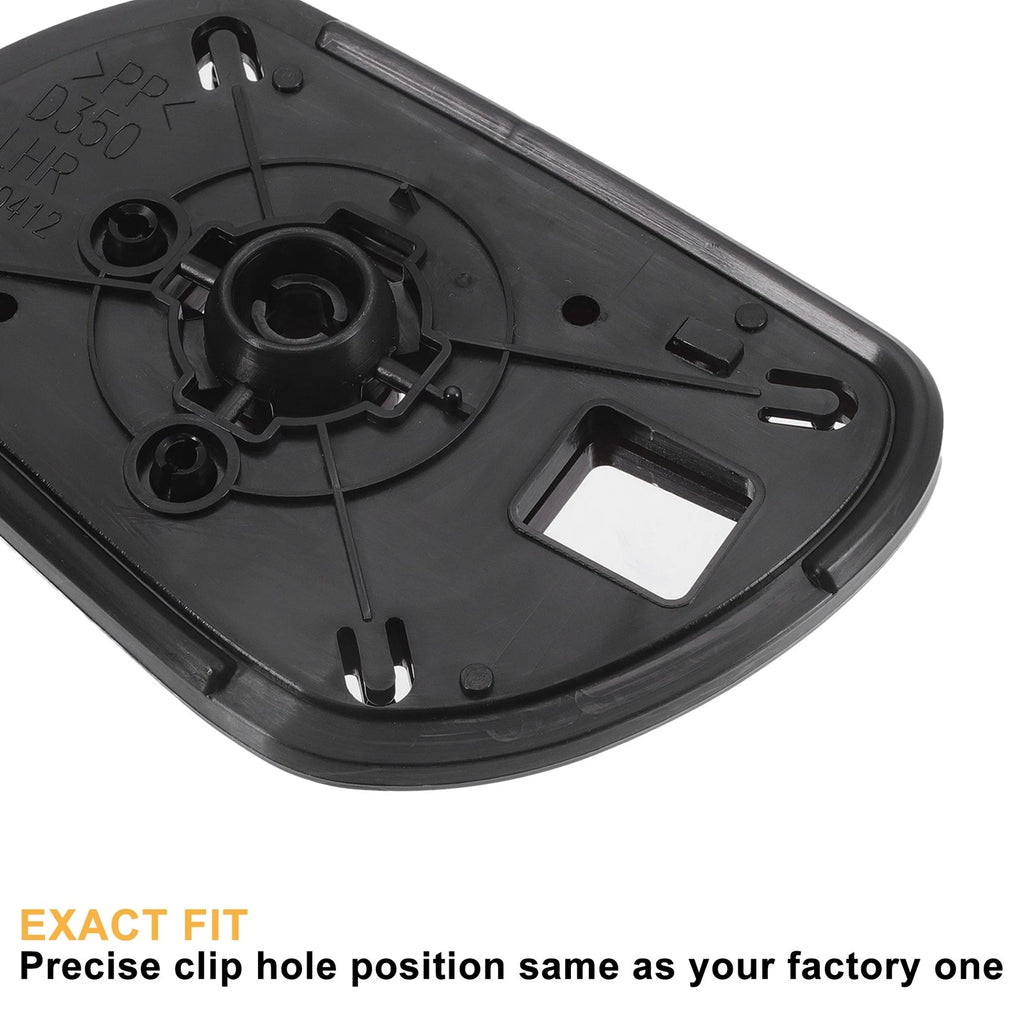 Right Side Mirror Glass w/ Backing Plate for Mazda 3 6 (2006–2008)