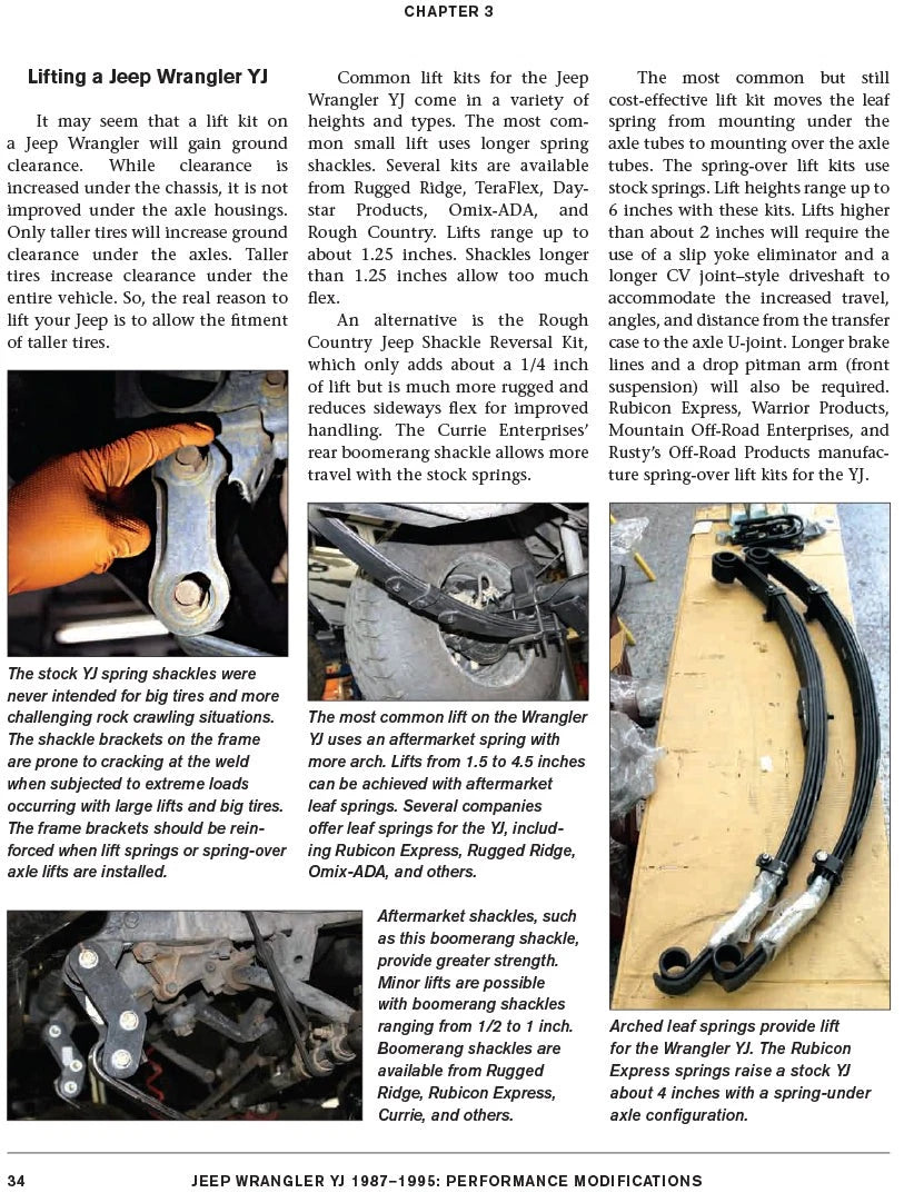 Off-Road Performance & Modification Guide for Jeep Wrangler YJ (1987-1995)