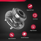2X Front Wheel Hub Bearing Assembly for Dodge Avenger Chrysler Sebring (200)