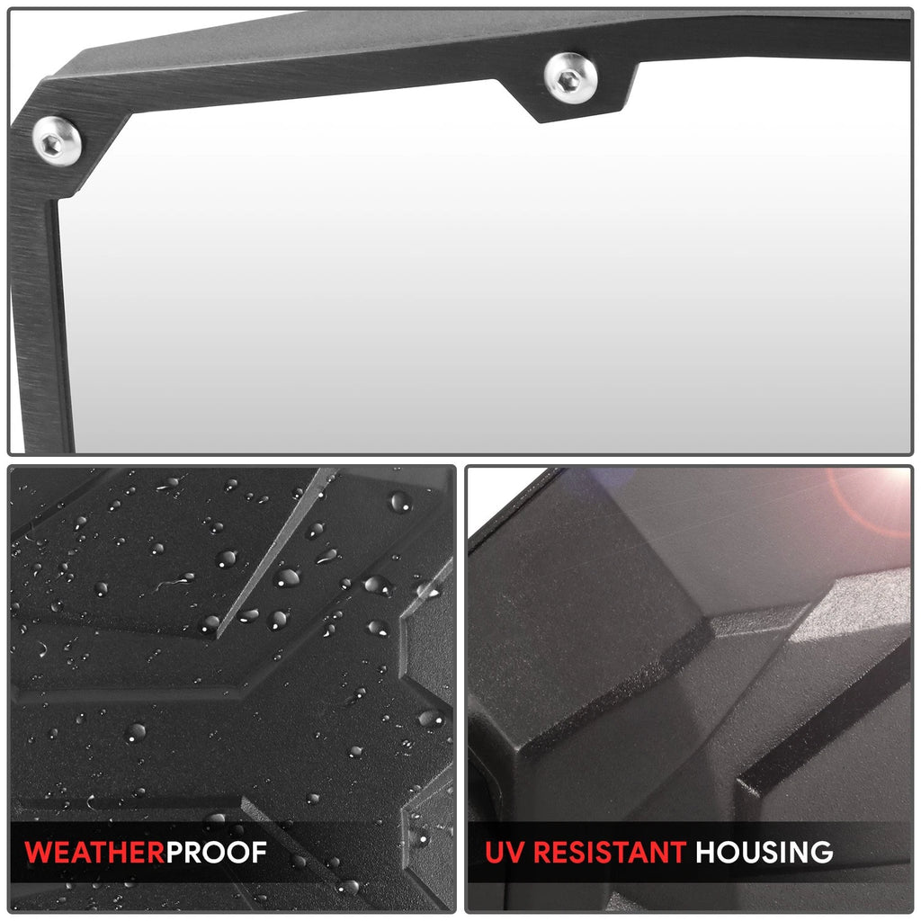 2" Adjustable Sideview Mirrors for Universal UTV Roll Cage Bar Mount