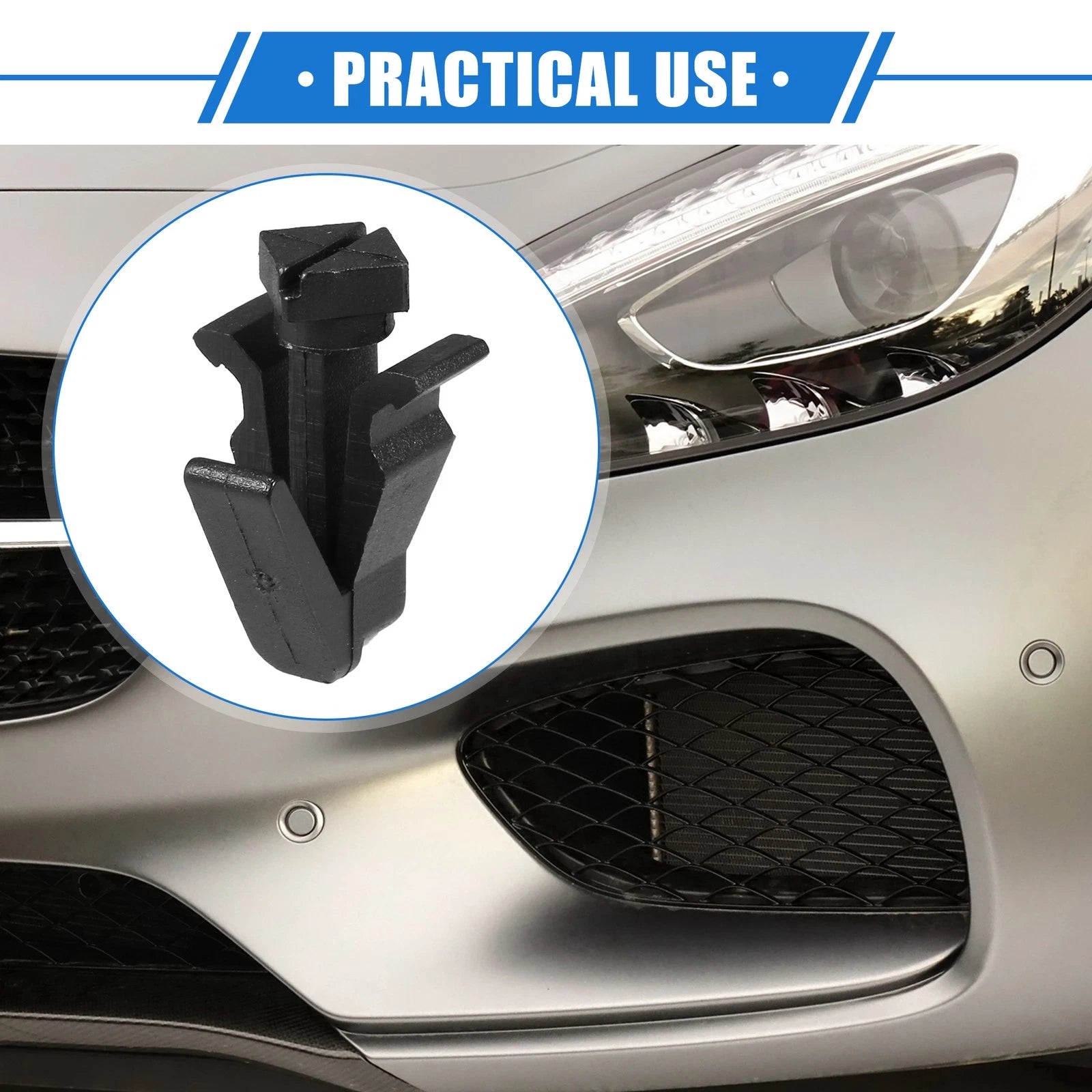 10 Pcs Front Grille Bumper Cover Clip for Nissan Altima (2002–2004)