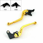 Long Brake Clutch Lever for Honda CBR600RR (2007–2011), CBR1000RR (2008–2011) Gold