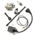Carburetor Ignition Coil Fuel Filter Kit for Stihl 038 MS380 MS381 (–)