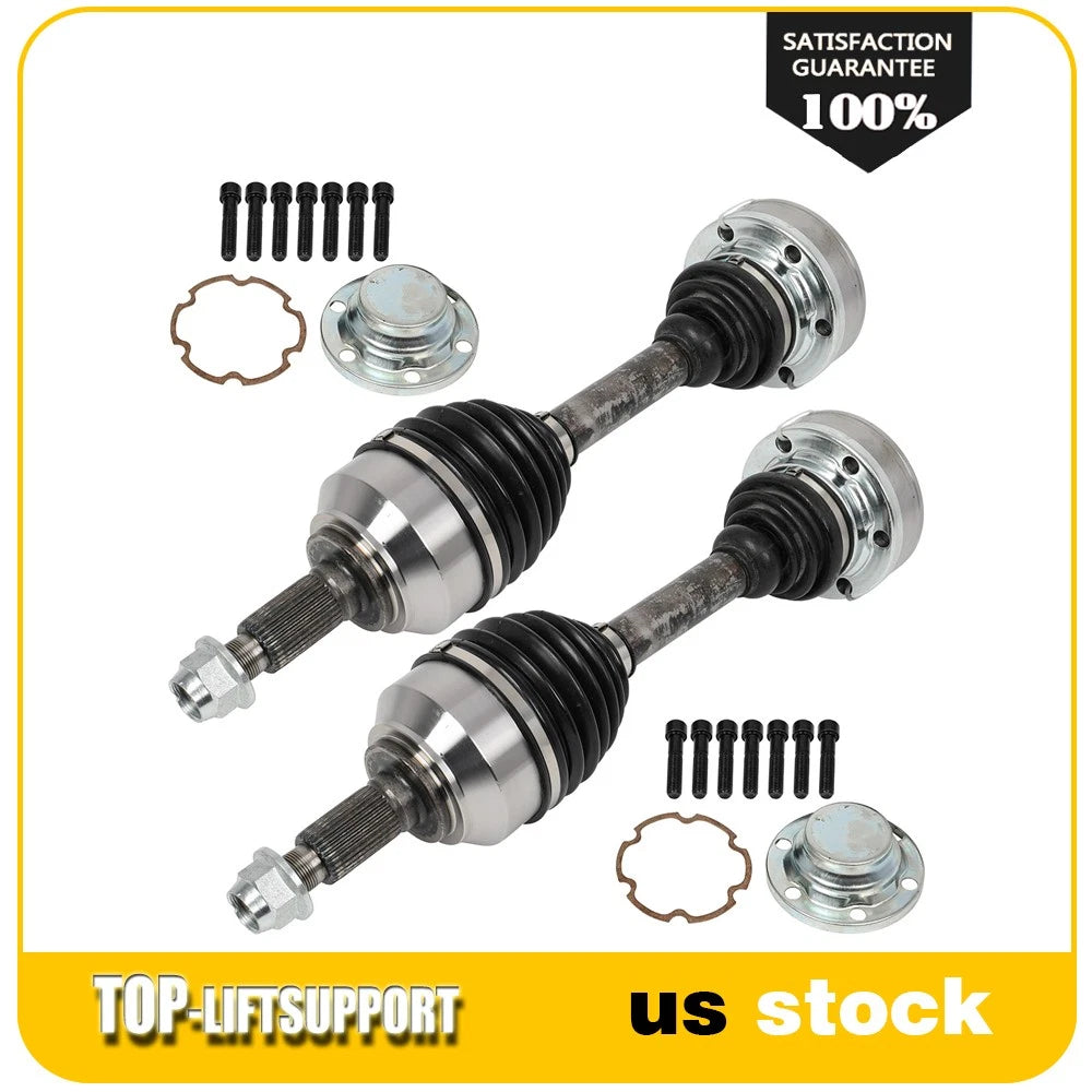 2X CV Axle Shafts for Volkswagen Touareg (2004–2008) Front Left Right