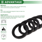 Set of 5 Oil Seals NBR Rubber 50x65x8mm for Automotive Applications