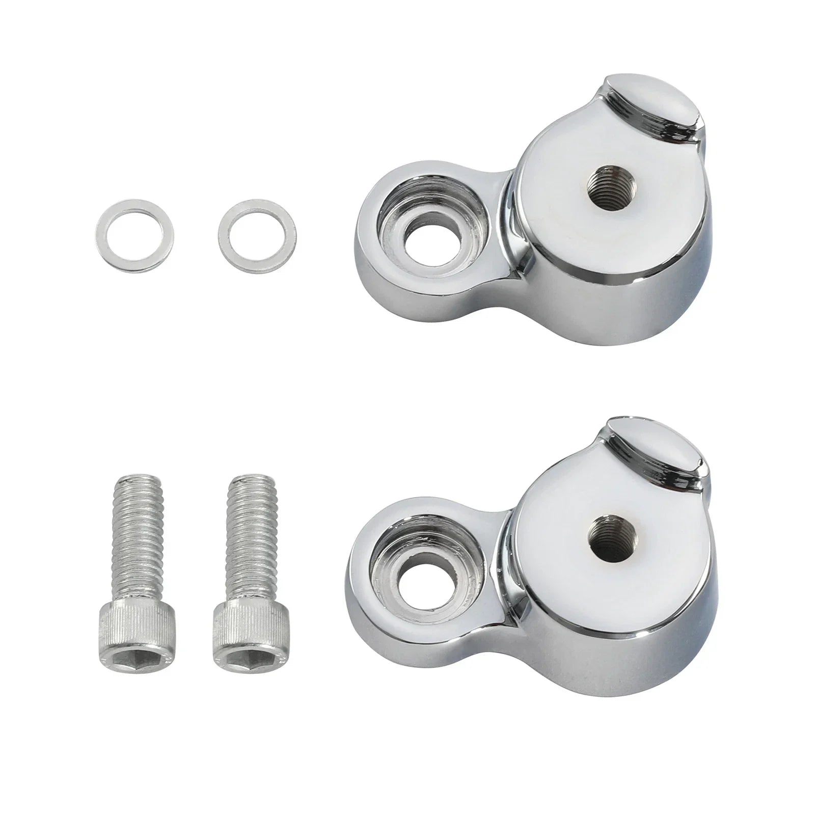 Rear Passenger Footpegs Mounting Kit for Harley FXDR FXDRS (2019-2024)