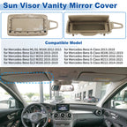 Left Sun Visor Vanity Mirror Cover for Mercedes-Benz GLA W156/GLE W292 (2015–2019)