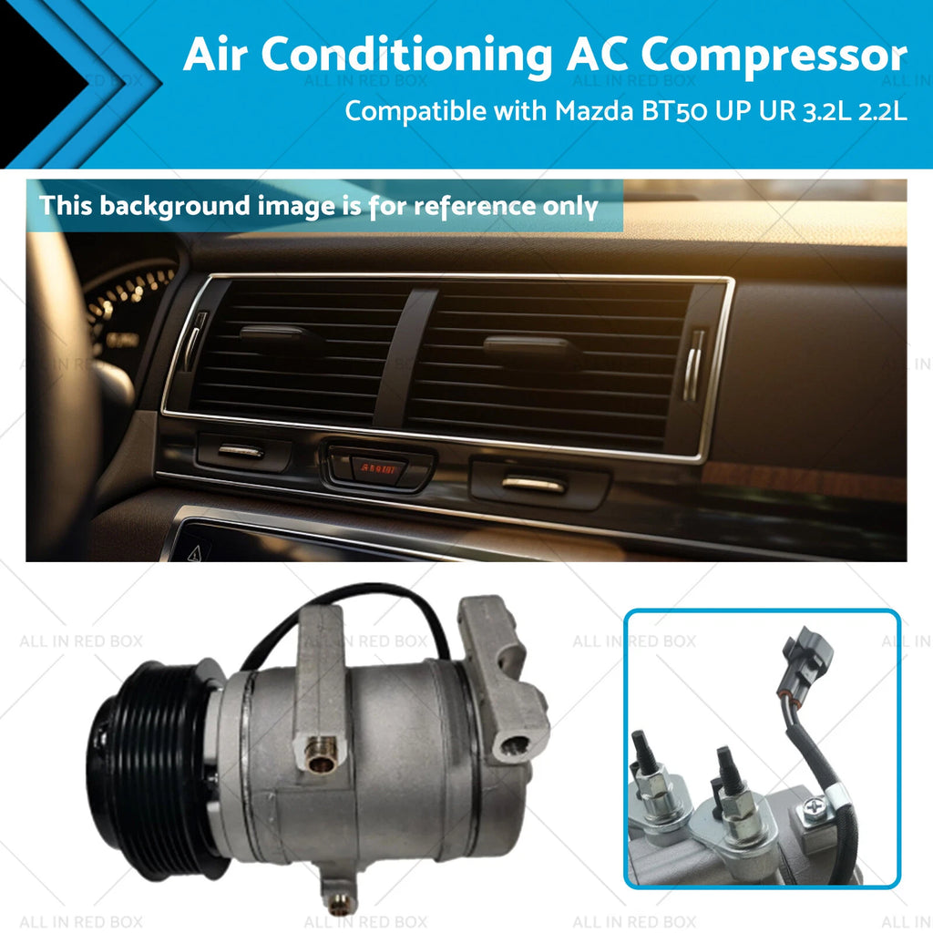 AC Compressor for Mazda BT50 UP UR 3.2L 2.2L (2011–2019)