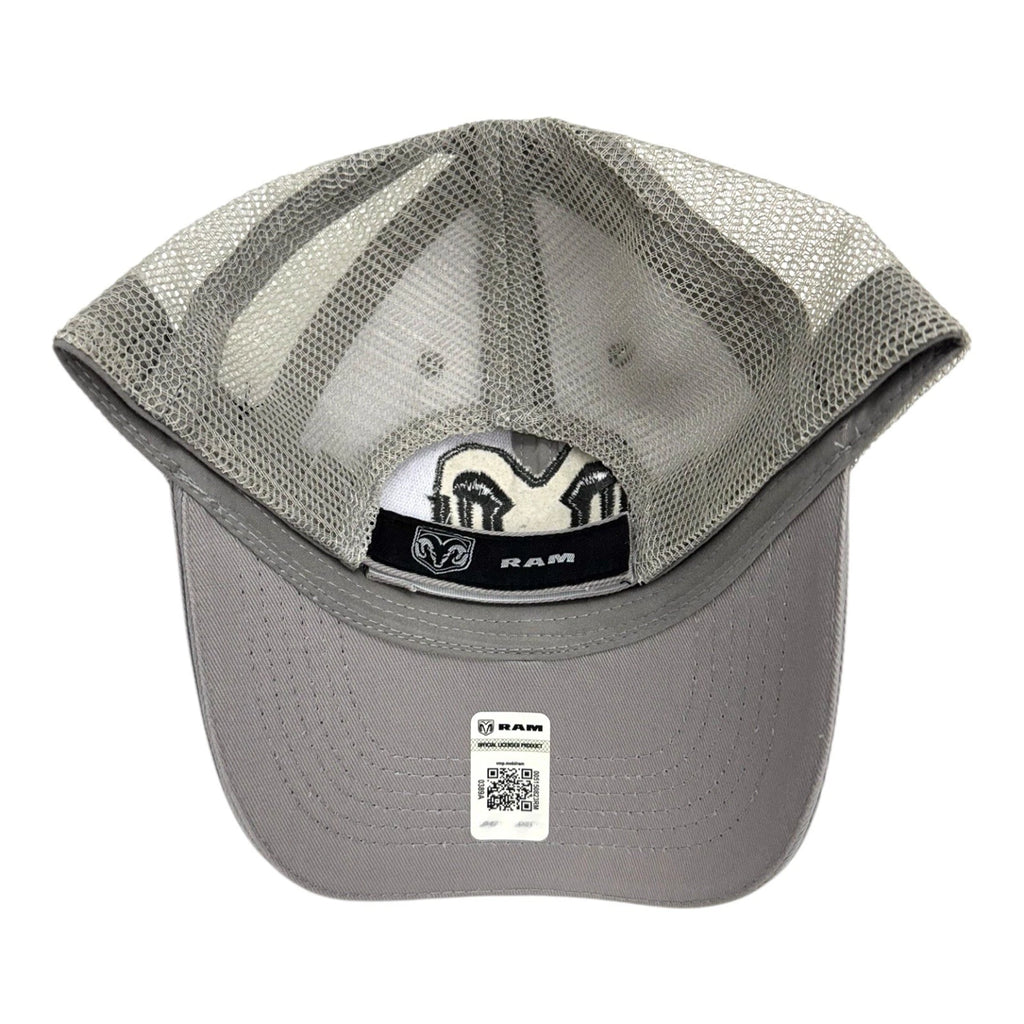 Logo Gray Mesh Hat Cap for Dodge Ram (2002–2008)