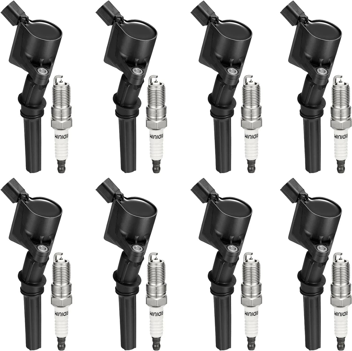 8 Pack Ignition Coils w/ Spark Plugs SP479 for Mercury Grand Marquis (1998–2011)